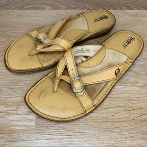 Born Size 8 Beige Women’s Sandals